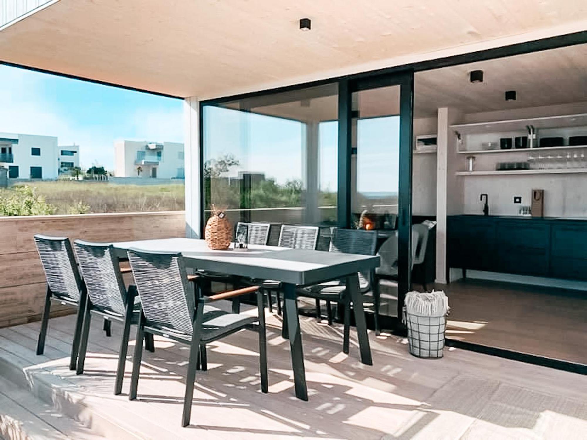 Arcadia Eco-Luxe Mobile Homes With Infinity Pool By Oiko Collection Privlaka  Ngoại thất bức ảnh